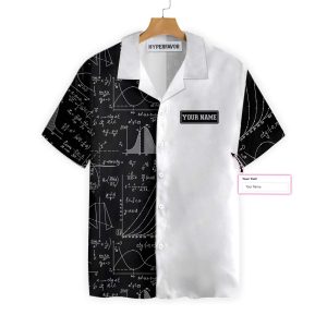 Math Teacher Gifts Custom Hawaiian Shirt -  Teacher Shirt for Men And Women