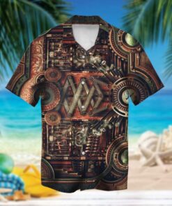 Mechanic Body Hawaiian Shirt  -  Unisex  -  Adult