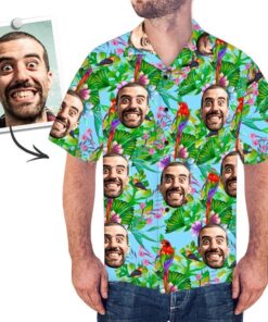 Men's Hawaiian Shirt Parrot