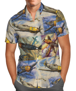 Messerscitt Blue High Quality Unisex Hawaiian Shirt- For men and women - Fanshubus