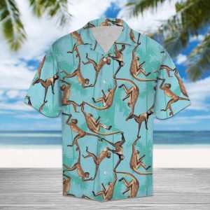 Monkey Hawaiian Aloha Shirt- For men and women - Fanshubus