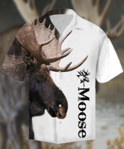 Moose Hawaiian Shirt