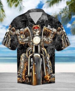 Motorcycle hawaiian shirt motorcycle 200- For men and women - Fanshubus