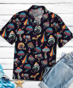 Mushroom Hawaiian Shirt