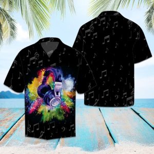 Music Black Best Design Hawaiian Shirt For Men Women- For men and women - Fanshubus