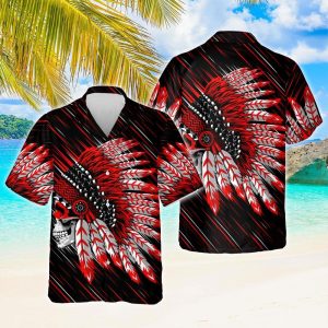 Native American Hawaiian Shirt | For Men &amp; Women | Adult | Hw8075- For men and women