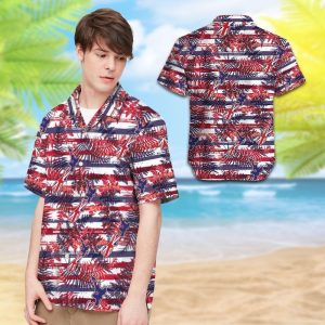 New Zealand Men Hawaiian Shirt -  Summer Shirt -  Beach Shirts With New Zealand Shape - Fanshubus
