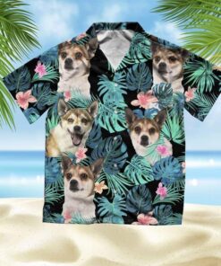 Norwegian Lundehund - Summer Leaves - Hawaiian Shirt - For Men and Women Fanshubus