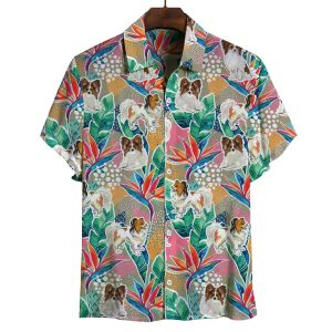 Papillon - Hawaiian Shirt - For Men and Women - Fanshubus