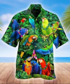 PARROT HAWAIIAN SHIRT 1 - For Men and Women - Fanshubus