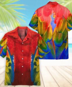 Parrot Hawaiian Shirt For Men Women- For men and women - Fanshubus