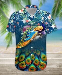 Peacock Hawaiian Shirt