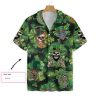 Personalized Name Leprechaun Skull Irish People Proud Custom Hawaiian Shirt- For men and women - Fanshubus