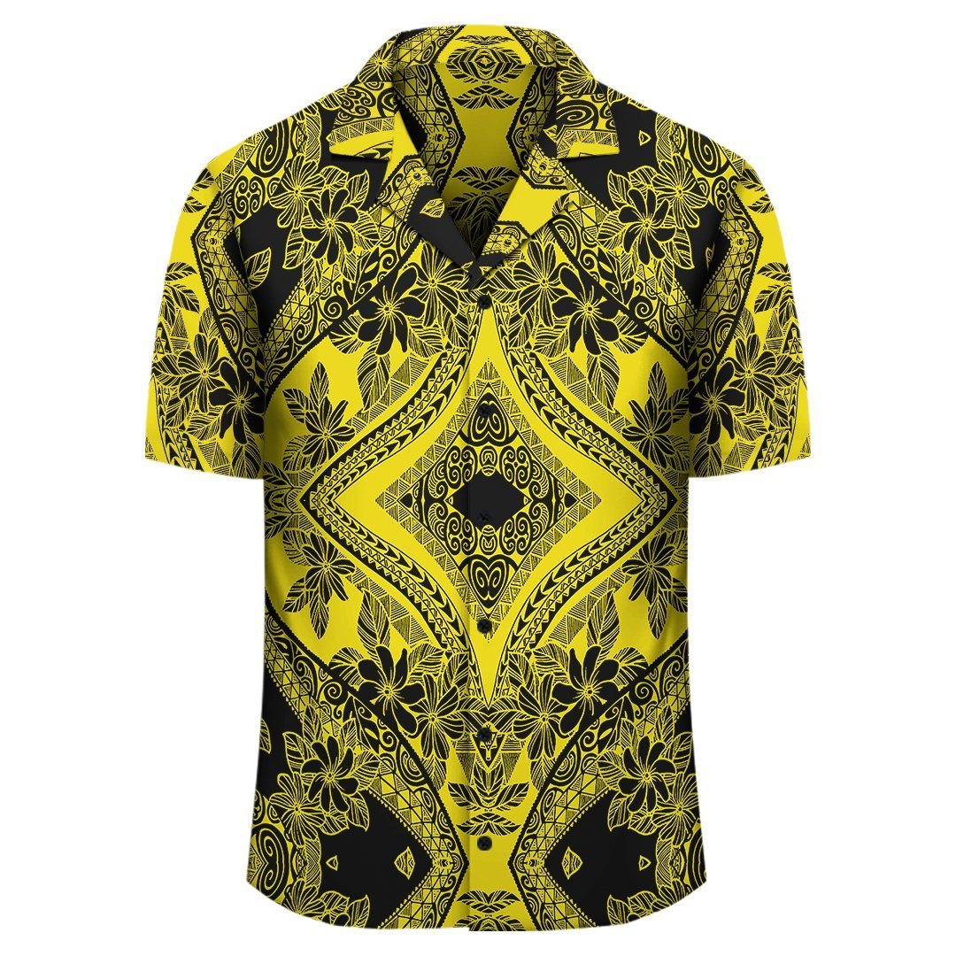 plumeria_mix_yellow_black_hawaiian_shirt_4759.jpg