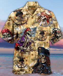 Private Skull Hawaiian Shirt - Beach Vacation - For Men and Women Fanshubus