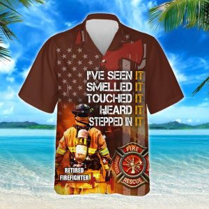 Proud Retired Firefighter Hawaiian Shirt PN588HW - For Men and Women Fanshubus