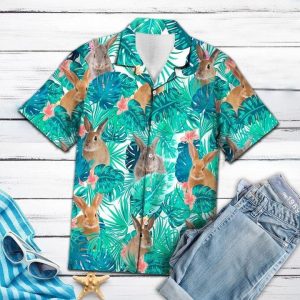 Rabbit Hawaiian Shirt For Men Women- For men and women - Fanshubus