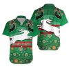 Rabbitohs Hawaiian Shirt Indigenous Green - Fanshubus
