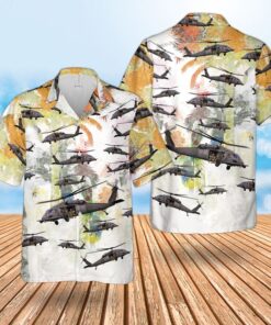 US Air Force Sikorsky HH-60 Pave Hawk Hawaiian Shirt