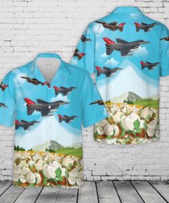 Alabama Air National Guard 187th Fighter Wing Hawaiian Shirt