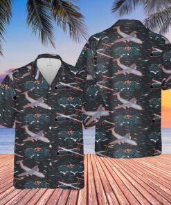 US Air Force Lockheed C-5 Galaxy Hawaiian Shirt