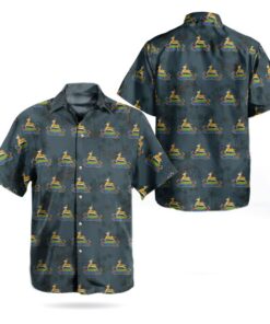 The Royal Canadian Dragoons (RCD) Hawaiian Shirt