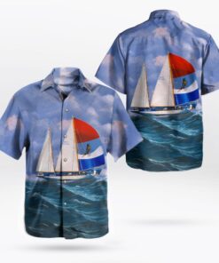 Royal Canadian Navy HMCS Oriole Hawaiian Shirt