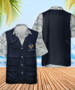 Us Air Force Tactical Vest Hawaiian Shirt