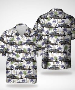 Puerto Rico Air National Guard Sikorsky UH-60A Black Hawk (S-70A) Hawaiian Shirt