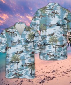 Us Air Craft 4th of July Hawaiian Shirt