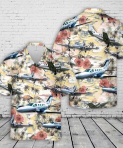 Cessna 421C Golden Eagle Hawaiian Shirt