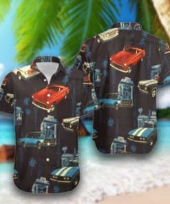 Retro Car Hawaiian Shirt For Men Women- For men and women - Fanshubus