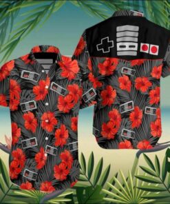 Retro Gamepad Hawaiian Shirt- For men and women - Fanshubus