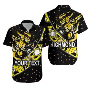 Richmond Hawaiian Shirt Tigers Dotted - Fanshubus