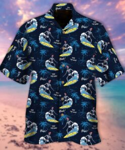 Ride The Wave Hawaiian Shirt For Men Women - For men and women - Fanshubus