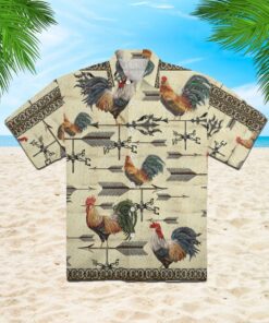 Rooster Hawaiian Shirt