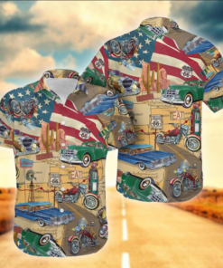 Route 66 License Hawaiian Shirt- For men and women - Fanshubus