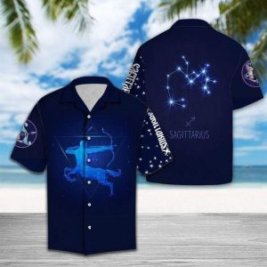 Sagittarius Horoscope Zodiac Hawaiian Shirt Birthday Gifts .