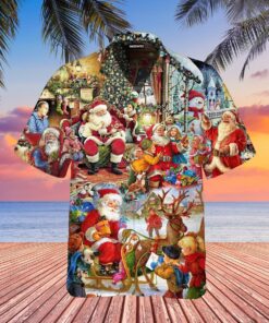 Santa Is Delivering Love Hawaiian Shirt- For men and women - Fanshubus