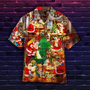 Santa's Workshop Is Real Hawaiian Shirt | For Men &amp; Women | Adult |- For men and women - Fanshubus
