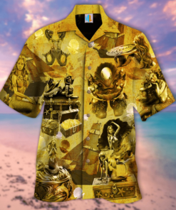 Sea Treasure Is Mermaid Hawaiian Shirt For Men Women - For men and women - Fanshubus