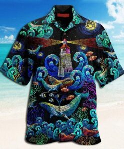 Sea World Hawaiian Shirt For Men Women- For men and women - Fanshubus