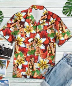 Sexy Girl Hawaiian Shirt - For Men and Women - Fanshubus