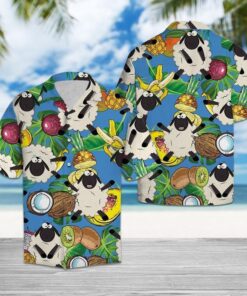 Sheep Love Fruit Hawaiian Shirt- For men and women - Fanshubus