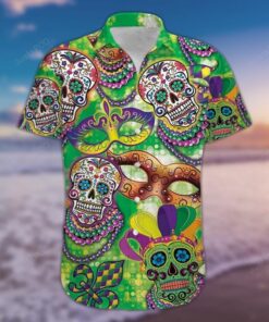 Shirtugar Shirtkull Mardi GraShirt 2021 Hawaiian Shirt 0- For men and women - Fanshubus