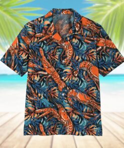 Shrimp Hawaiian Shirt For Men Women- For men and women - Fanshubus