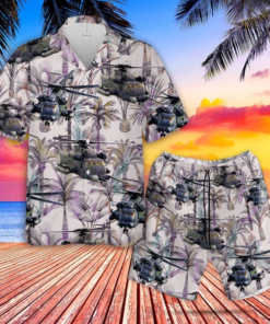 Sikorsky Hawaiian Shirt Set For Men Women - For men and women - Fanshubus