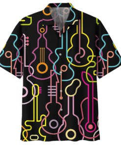 Simulation Line Instrument Hawaiian Shirt- For men and women - Fanshubus