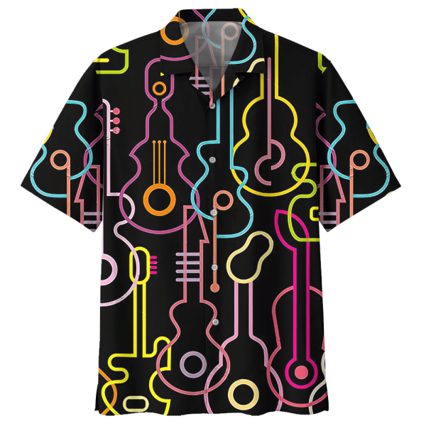 Simulation Line Instrument Hawaiian Shirt- For men and women - Fanshubus