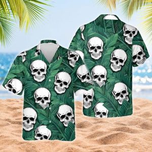 Skull Beach Hawaiian Shirt TRN1042HW - For Men and Women Fanshubus